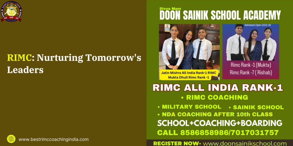 Rashtriya Indian Military College (RIMC)